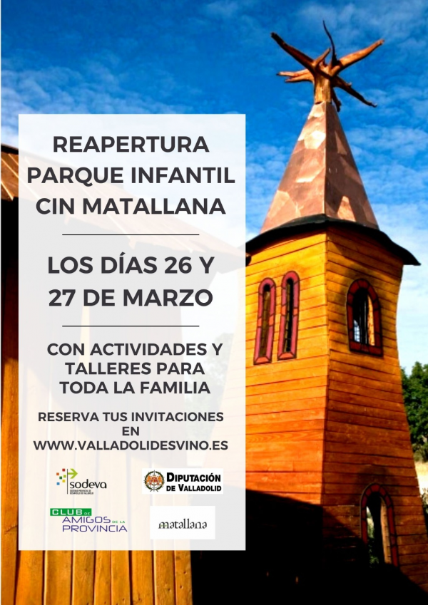 Entradas parque infantil CIN Matallana Entradas parque infantil CIN Matallana