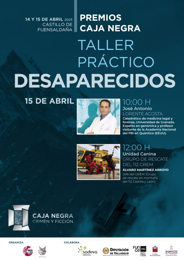 CAJA NEGRA: Taller y conferencia desaparecidos