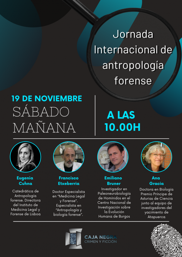 Jornada Internacional de antropología forense. 