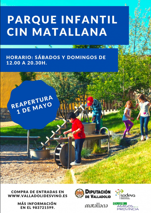 Entradas parque infantil CIN Matallana Entradas parque infantil CIN Matallana