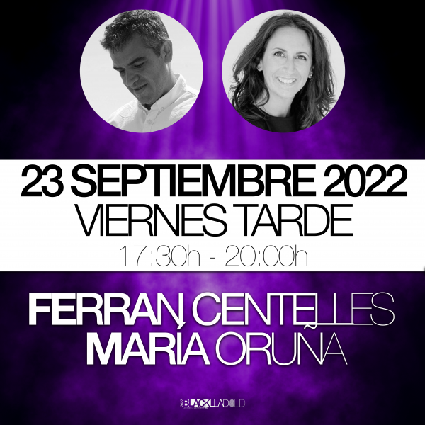 Ferran Centelles y María Oruña 