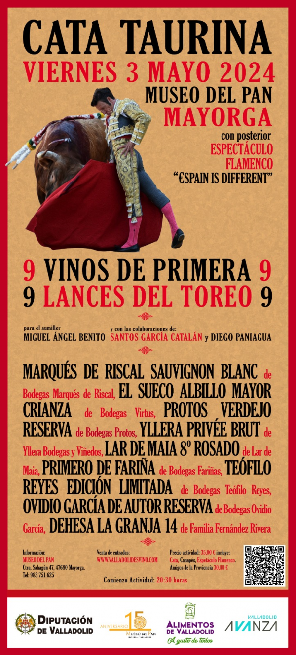 9 Vinos de Primera 9 Lances del Toreo